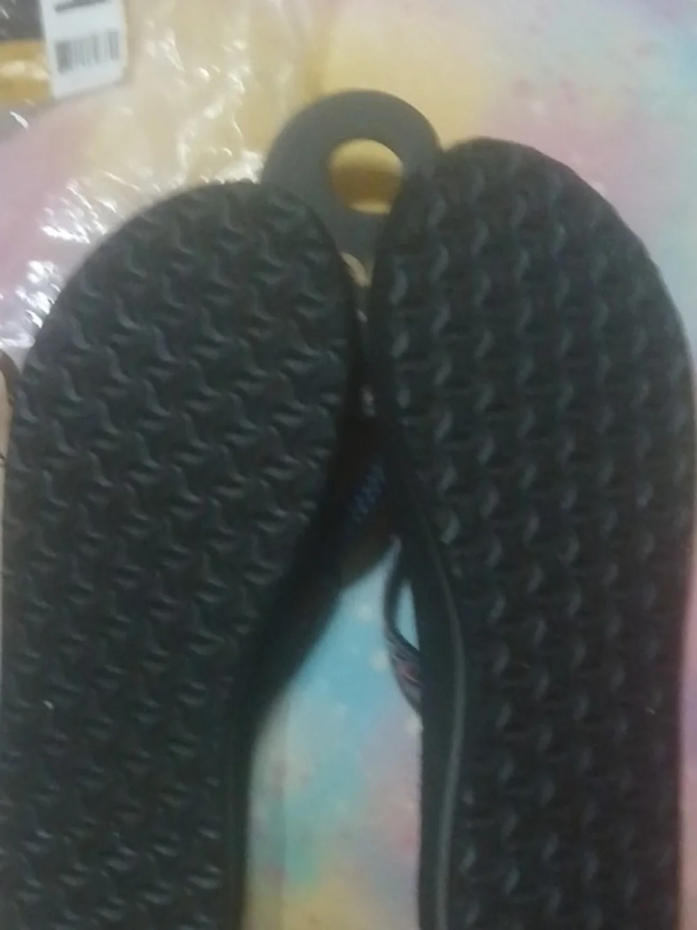 Teva Mush II Flip-Flop Women's Black & Pink Sandals NWT